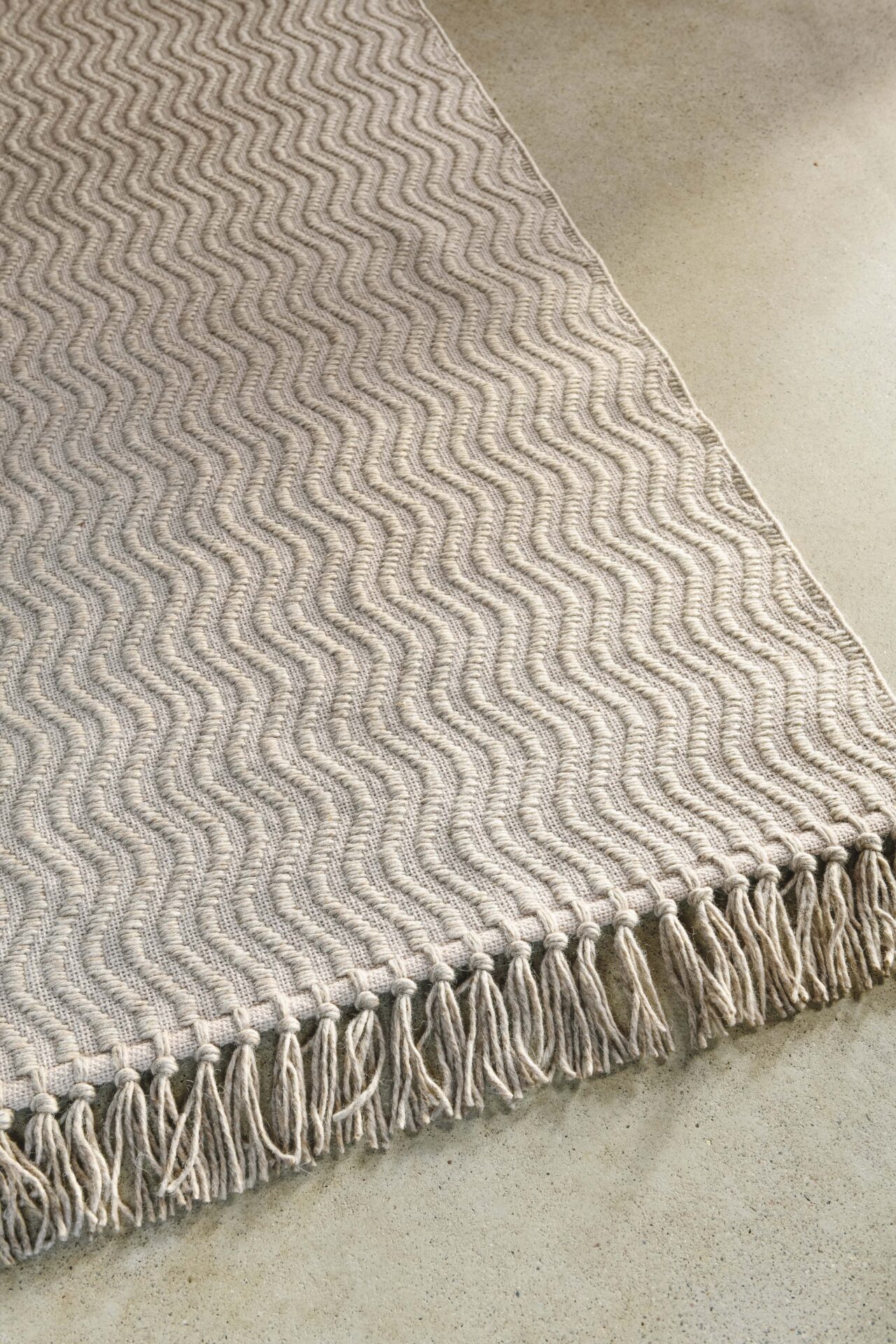 Scandinavian Wool Rug made in Finland - Nordic Wool Carpet - Finnish Design